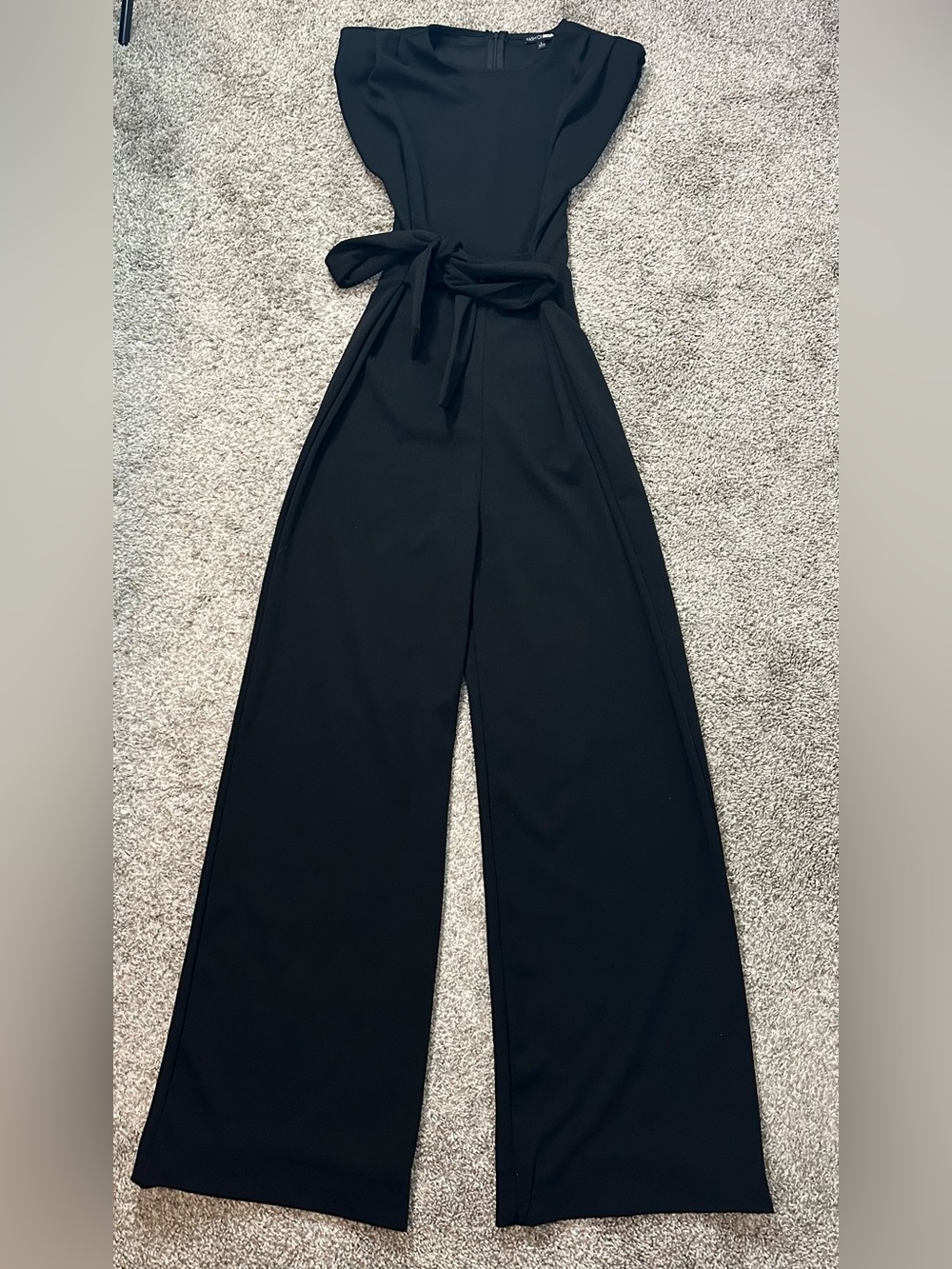 Fashion Nova Black Jumpsuit Size Large